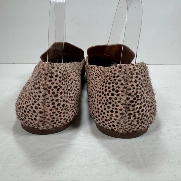 Madewell The Frances Skimmer Loafer In Calf Hair Muted Shell Multi Women Size 10 - Picture 5 of 13